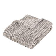 Plaid flanelle 3D Gris Atmosphera Viggo 125x150 cm