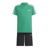 Ensemble Noir/Vert Garçon Adidas IC5671 pas cher