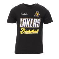 LOS ANGELES LAKERS T-Shirt Noir Garçon NBA Court Vs Track