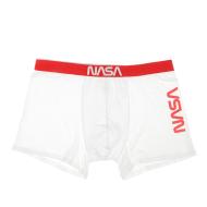 Boxer Blanc Homme Nasa Worm pas cher