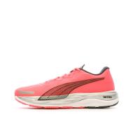 Chaussures de Running Rose Fluo Femme Puma Velocity Nitro 2 pas cher