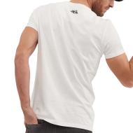 T-shirt Blanc Homme Von Dutch Klub vue 2