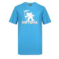 T-shirt Bleu Homme Gotcha Fishman pas cher