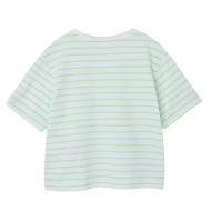 T-shirt Vert/Blanc Fille Name it Felissia vue 2