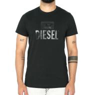 T-shirt Noir Homme Diesel Diego pas cher