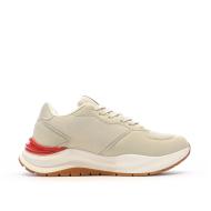 Baskets Beige/Blanche Homme Lotto Twenty6 vue 2