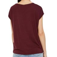 T-shirt Prune Femme Aware Vero Moda Ava vue 2