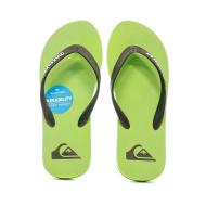 Tongs Verte/Noir Homme Quiksilver Molokai vue 3