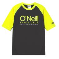 Lycra Noir/Jaune fluo Garçon O'Neill Cali Skins pas cher