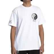 T-shirt Blanc Homme RVCA Mister Cartoon pas cher