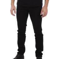 Jeans Regular Noir Homme Schott TRD pas cher