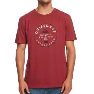 T-shirt Bordeaux Homme Quiksilver Barrel pas cher