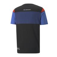 T-shirt Noir/Bleu Homme Puma Bmw Mms Sds vue 2