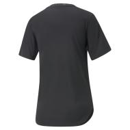 T-shirt Noir Femme Puma Run Graf vue 2