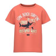 T-shirt Orange Garçon Name it Vagno