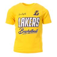 LOS ANGELES LAKERS T-Shirt Jaune Garçon NBA Court Vs Track pas cher