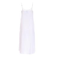 Robe Blanche mi-longue Femme Vero Moda Jeanett vue 2