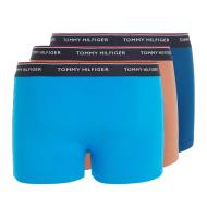X3 Boxers Bleu/Orange Homme Tommy Hilfiger Trunk vue 2