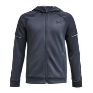 Sweat Zippé Marine Garçon Under Armour Storm pas cher