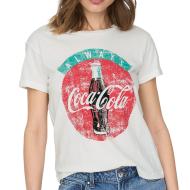 T-shirts Blanc Femme JDY License Print