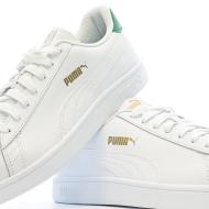 Baskets Blanche Homme Puma Smash V2 vue 7