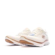 Chaussures de Sport Blanc/Rose Femme Skechers Flex Appeal vue 6