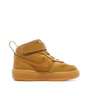 Baskets Camel Garçon Nike Court Borough vue 2