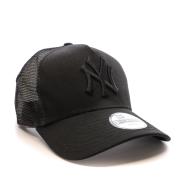 Casquette Noir Garçon New Era Clean 940 Trucker Neyy vue 2