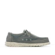 Chaussures Grises Homme Hey Dude Wally Canvas vue 2