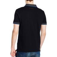 Polo noir homme Teddy Smith Pasian vue 2