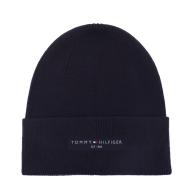 Bonnet Marine Homme Tommy Hilfiger Foundation pas cher