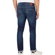 Jean Regular Bleu Foncé Homme Pepe Jeans Tapered PM207390CT7 vue 2