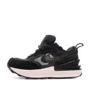 Baskets Noires Garçon Nike Waffle pas cher