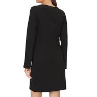 Robe Noire Femme Vila Viarmerone vue 2