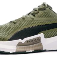 Chaussures de Running Kaki Homme Puma Pwrframe vue 7