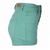 Short Turquoise Femme Only Outch Hw Button vue 2