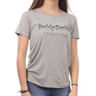 T-shirt Gris Femme Teddy Smith Taviar pas cher