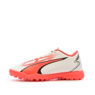 Chaussures de Football Blanc/Rose Garçon Puma Ultra Play pas cher