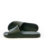 Claquettes Noir Homme Tommy Hilfiger Tjm Basic Slide pas cher