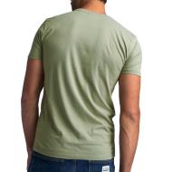 T-shirt Kaki Homme Petrol Industries Tan vue 2