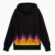 Sweat à Capuche Noir Mixte Puma Stewie X Fire Hoodie vue 2