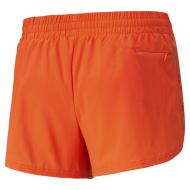 Short de running Orange Fluo Femme Puma Run Graf vue 2