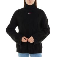 Pull Noir Femme Tommy Hilfiger DW0DW17494