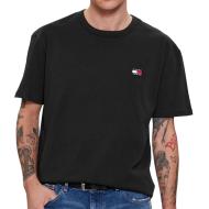 T-shirt Noir Homme Tommy Hilfiger Classique