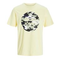 T-shirt Jaune Homme Jack & Jones 12263408