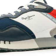 Baskets Marine/Blanc Homme Pepe jeans London One Road vue 7