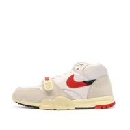 Baskets Blanches/Grises Homme Nike Air Trainer 1 pas cher