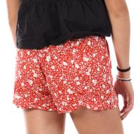 Short Rouge à Motifs Femme Only Nova Life vue 2