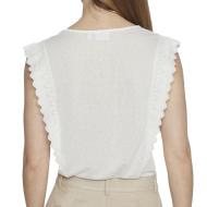 Blouse Blanche Femme Vila Miosa vue 2