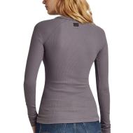 T-shirt Manches Longues Gris G-Star Femme D23343 vue 2